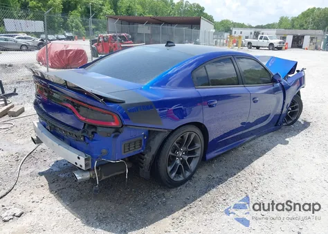 2022 Dodge Charger R/T из США, поврежденный, VIN 2C3CDXCT9NH232197